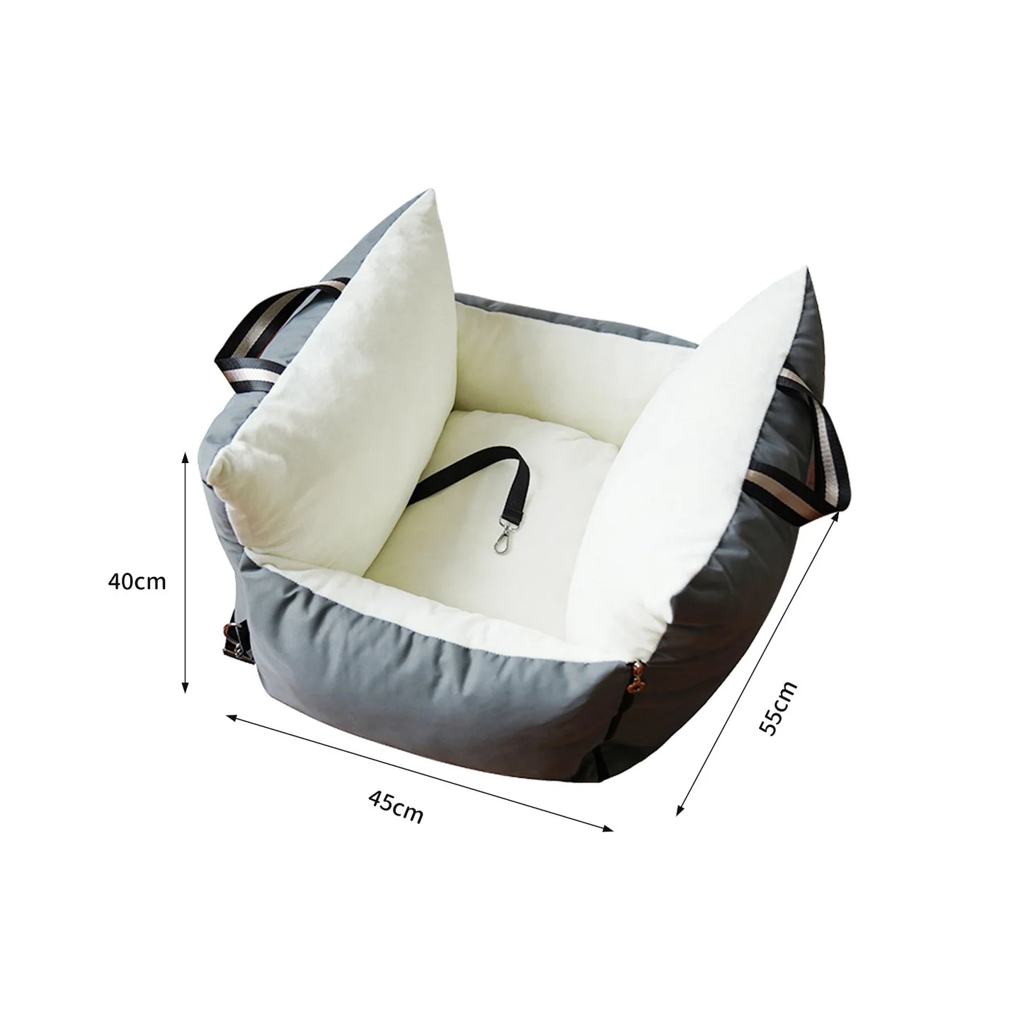 Pet Car Seat Kennel Small Medium-sized Dog Leashes Waterproof Removable Car Dog Pad Pet Co-pilot Safety Seat Nest Pet Supplies