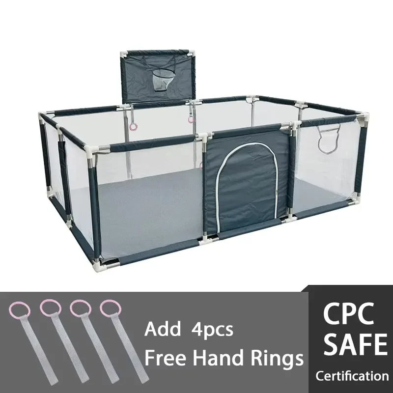 Playpens for Baby Indoor Baby Playground Kids Balls Pool Activity Fence Baby Game Corrals Children's Playpen Safety Corralitos