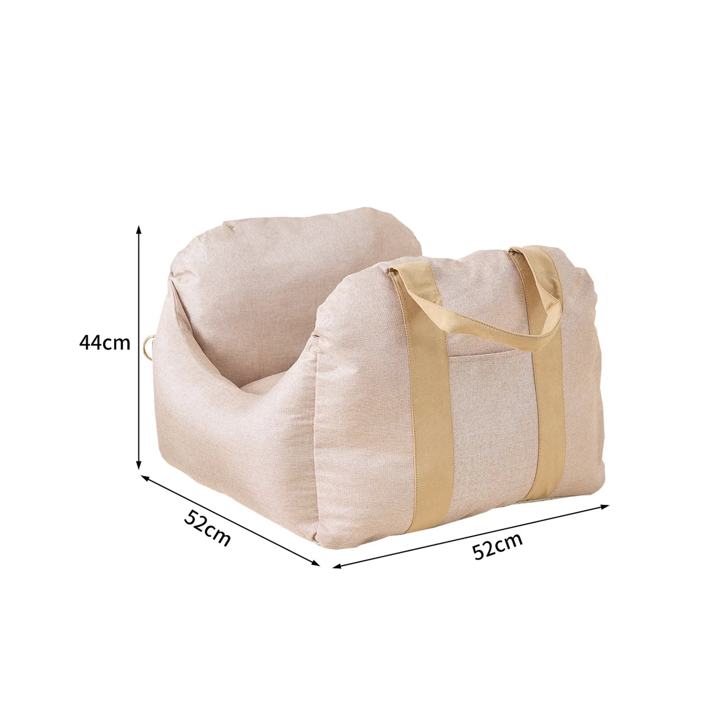 Pet Car Seat Kennel Small Medium-sized Dog Leashes Waterproof Removable Car Dog Pad Pet Co-pilot Safety Seat Nest Pet Supplies