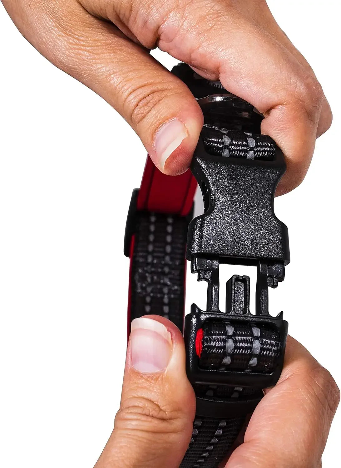 [XMSJ-Limited Stock, Buy Now!]Nylon Dog Collar - Reflective Comfort Fit Neoprene Puppy Dog Cat Easy Clip