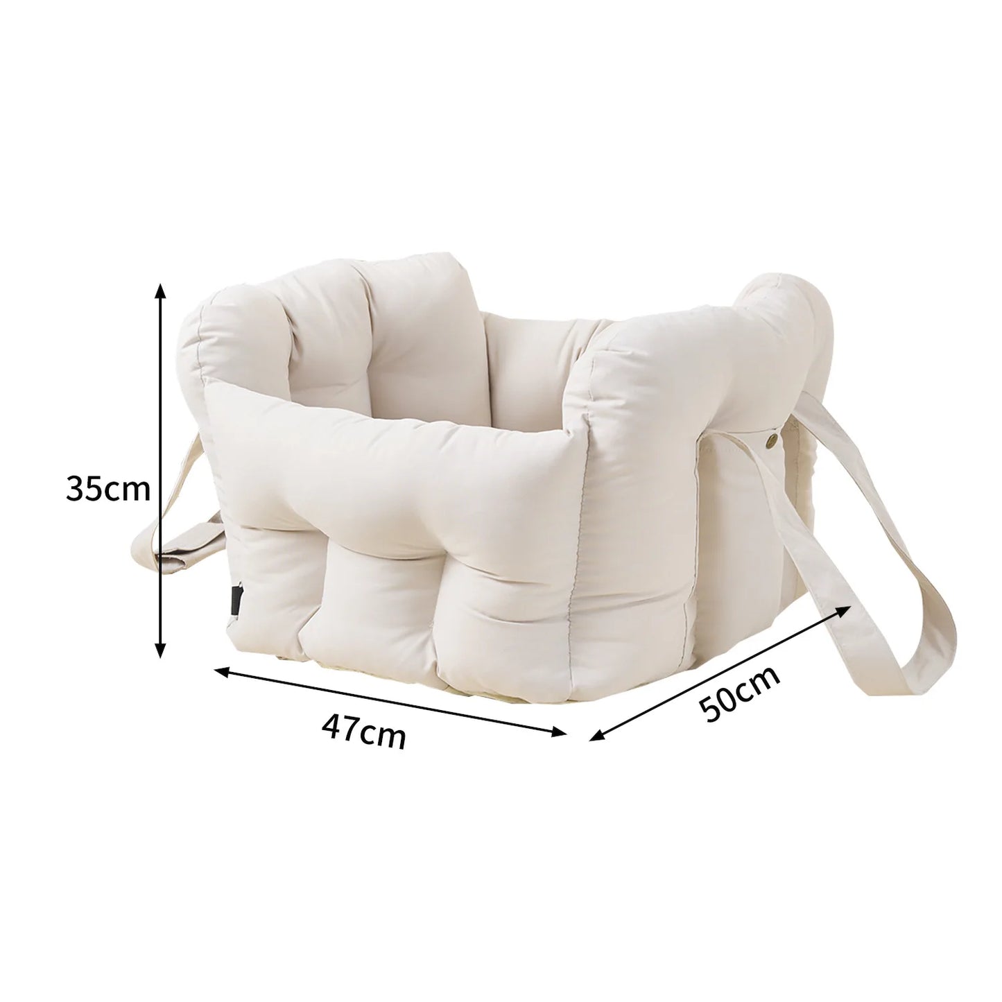 Pet Car Seat Kennel Small Medium-sized Dog Leashes Waterproof Removable Car Dog Pad Pet Co-pilot Safety Seat Nest Pet Supplies