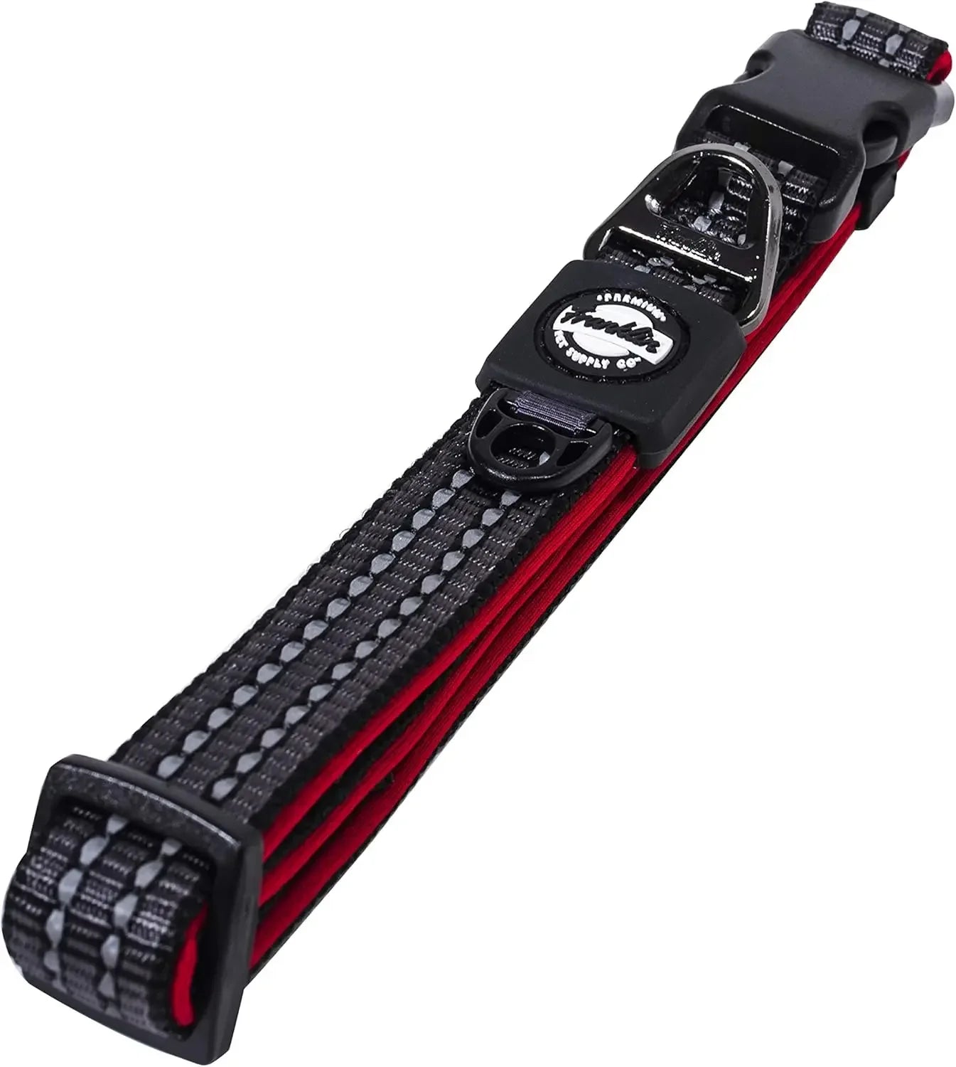 [XMSJ-Limited Stock, Buy Now!]Nylon Dog Collar - Reflective Comfort Fit Neoprene Puppy Dog Cat Easy Clip