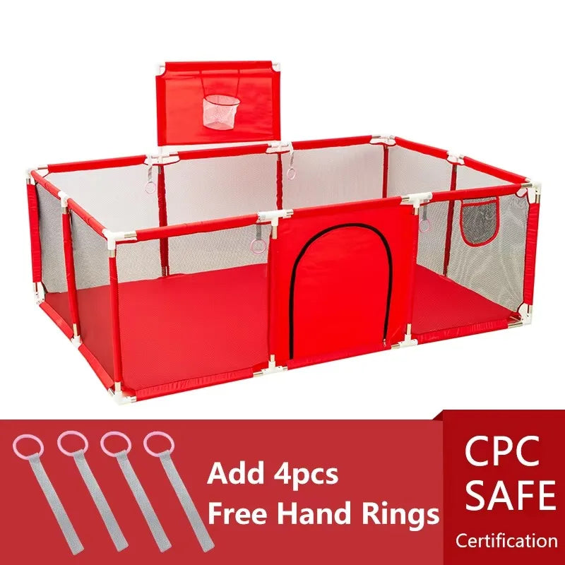 Playpens for Baby Indoor Baby Playground Kids Balls Pool Activity Fence Baby Game Corrals Children's Playpen Safety Corralitos