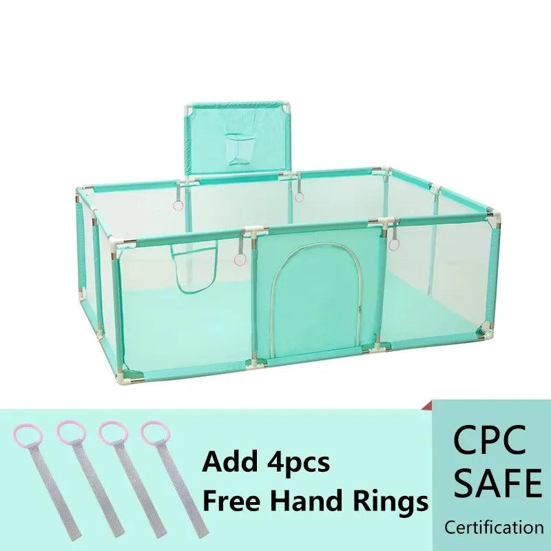 Playpens for Baby Indoor Baby Playground Kids Balls Pool Activity Fence Baby Game Corrals Children's Playpen Safety Corralitos