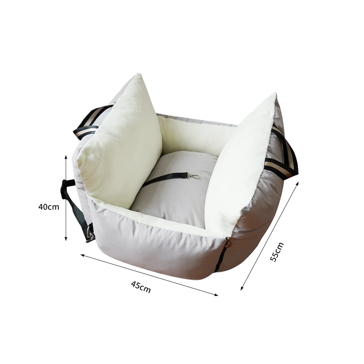 Pet Car Seat Kennel Small Medium-sized Dog Leashes Waterproof Removable Car Dog Pad Pet Co-pilot Safety Seat Nest Pet Supplies