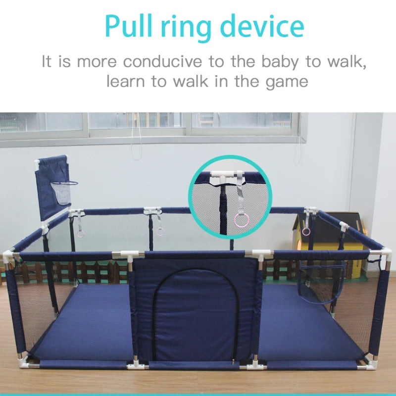 Playpens for Baby Indoor Baby Playground Kids Balls Pool Activity Fence Baby Game Corrals Children's Playpen Safety Corralitos